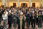لحظه تحویل سال ۱۴۰۳ در حرم حضرت شاهچراغ(ع)