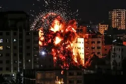 Zionist Regime Conducts New Attacks on Gaza