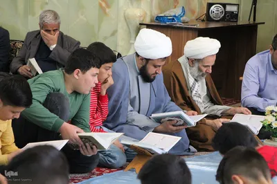 محفل جزءخوانی قرآن در شهر ازندریان ملایر