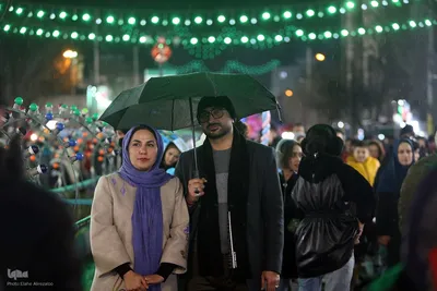 آذین‌بندی قدیمی‌ترین محله تهران در نیمه شعبان
