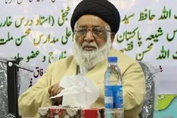 شیعہ عقائد کو نظر انداز کر کے کوئی نصاب مسلّط نہیں کیا جا سکتا، آیت اللہ حافظ ریاض نجفی