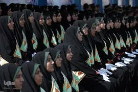 حضور رهبر معظم انقلاب در مراسم دانش‌آموختگی،دانشجویان دانشگاه علوم انتظامی