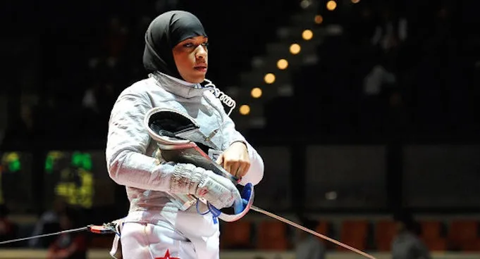 Mmarekani wa kwanza kushiriki Olympiki akiwa amevaa Hijabu