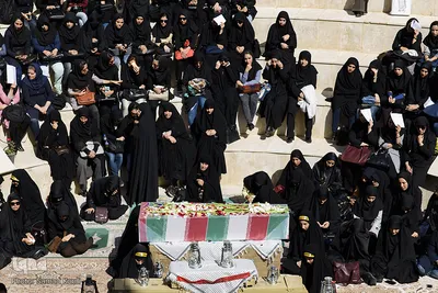 مراسم وداع با شهدای گمنام در دانشگاه پیام نور کرج‎
