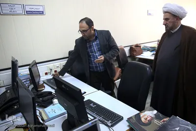 بازدید حجت الاسلام والمسلمین محمدحسین مختاری، رییس دانشگاه مذاهب اسلامی از ایکنا