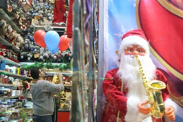أجواء عيد الميلاد في طهران