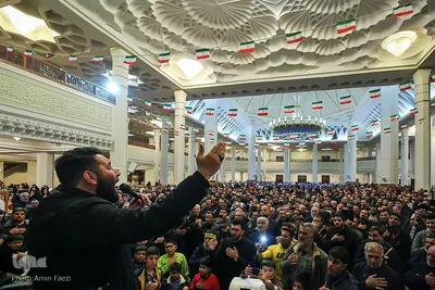 مراسم سوگواری شام بزرگداشت شهادت حضرت شاهچراغ(ع)‎‎