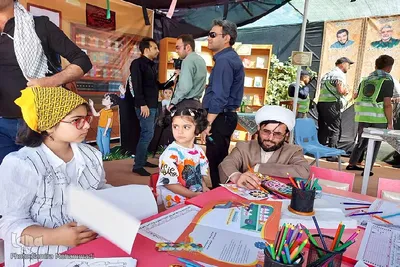 موکب «کتابخانه حسینی» در مرز تمرچین پیرانشهر‎