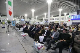 بدرقه نخستین گروه از زائران حج عمره در سال ۱۴۰۳