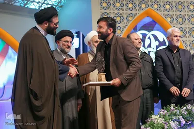 اختتامیه بخش آقایان مسابقات قرآن اوقاف در قزوین