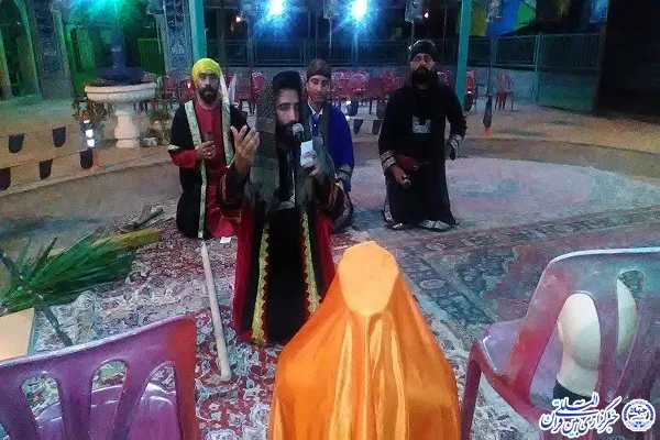 هشتمین روز از سوگواره تعزیه «غریب»