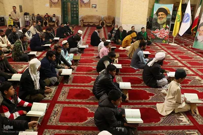 محفل انس با قرآن مهاجرین خارجی مقیم یزد