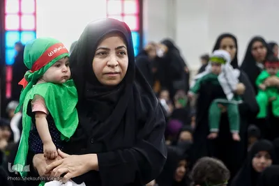 همایش شیرخوارگان حسینی در گلستان شهدای اصفهان‎
