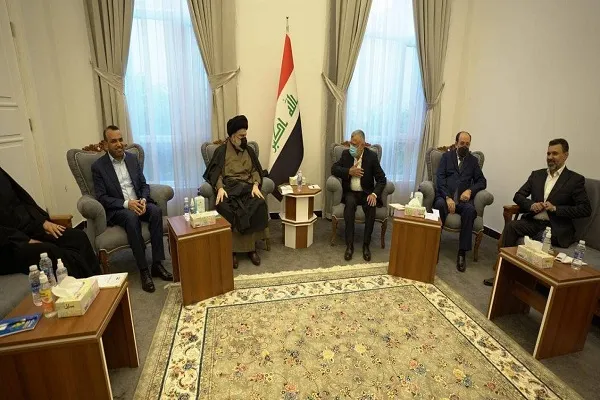 دیدار سران گروه‌ها و احزاب شیعی عراق