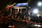 اجتماع دانشگاهیان دانشگاه تبریز در حمایت از آرمان‌های انقلاب