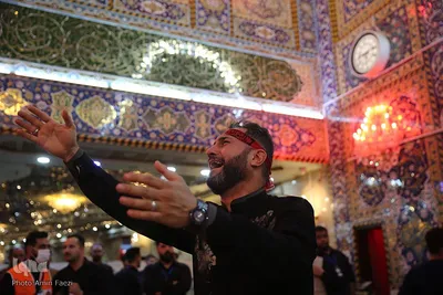 عزاداری شب اربعین در کربلا