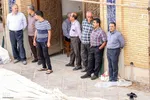 آیین سنتی پوش کشی در خانه امام حسینی یزد‎