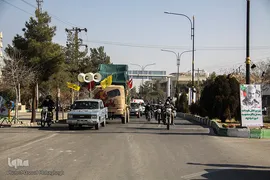 تشییع 6 شهید گمنام - سمنان