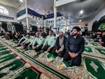 مراسم چهلم شهید مدافع امنیت شهید علی میرزایی در ملایر