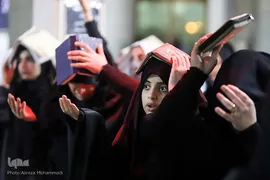 مراسم احیای شب بیست و یکم ماه مبارک رمضان  در حرم علی بن مهزیار اهواز
