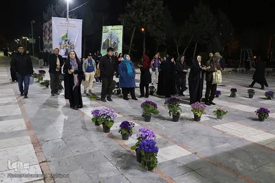 ⁨تحویل سال نو در امام زاده محمد(ع) و سکینه خاتون(س) کرج