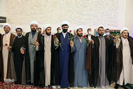 بزم غدیریان در سومین حرم اهل بیت(ع)‎‎