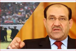نوری مالکی: کربلا اسٹیڈیم میں شہر کا تقدس پامال کیا گیا