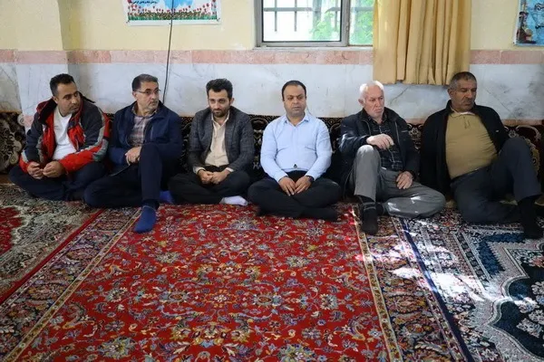 عکس یادواره شهدای روستای اشکور رامسر