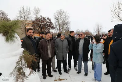 جشنواره آدم برفی در خوی