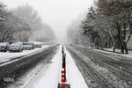بارش سنگین برف در تبریز‎