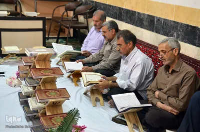 آیین جزخوانی در مسجد محمدیه بیرجند