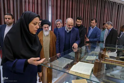 افتتاح موزه و اسناد کتابخانه مرکزی دانشگاه شیراز