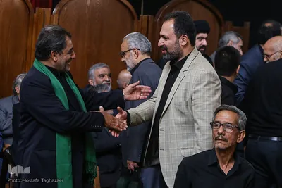 مراسم ترحیم قاری و مداح اهل بیت مصطفی طالبی پور