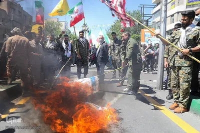 راهپیمایی روز قدس در تهران