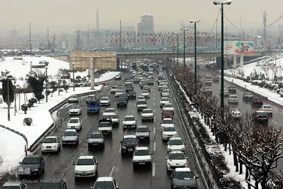 تهران برفی