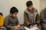 کرسی تلاوت قرآن کریم دانش آموزی در ملایر