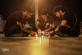 حسینیه ایران؛ شام غریبان در میدان امام حسین (ع)