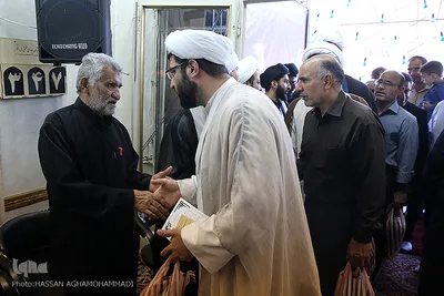 مراسم ترحیم مجاهد جانباز، شهید حجت الاسلام مهدی تقوی در هیات محبین الائمه(ع) تهران