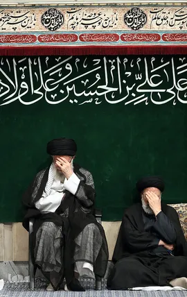مراسم عزاداری اربعین حسینی با حضور هیئت‌های دانشجویی در حسینیه امام خمینی(ره)
