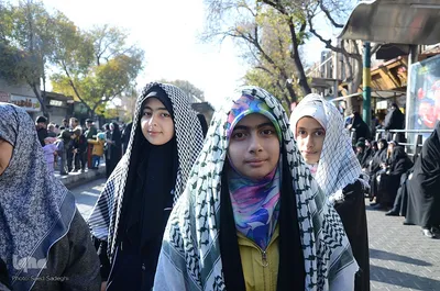 راهپیمایی حمایت از کودکان و مردم مظلوم غزه در تبریز‎