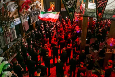 طنین نوای عاشقی در تکیه نیاوران
