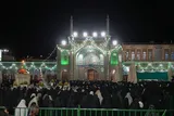 عکس | حال‌وهوای زائران حرم حضرت معصومه(س) در شب عید قربان