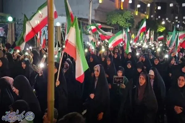 هشتاد و دومین راهپیمایی بزرگ بابلسر در استقبال از رهبری جدید