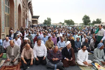 اقامه نماز عید فطر در اهواز
