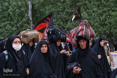 حال و هوای ورودی کربلا در آستانه اربعین