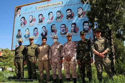 تشییع و خاکسپاری شهید «عادل قاسم‌زاده» در شهرستان اهر
