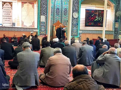 مراسم عزاداری شهادت حضرت زهرا(س) در مساجد اهر