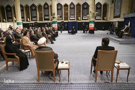 دیدار رئیس‌جمهور و هیئت دولت با رهبر معظم انقلاب اسلامی