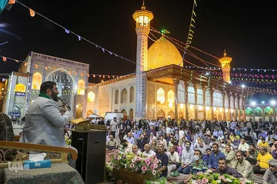 مراسم شام بزرگداشت حضرت احمدبن موسی (ع)