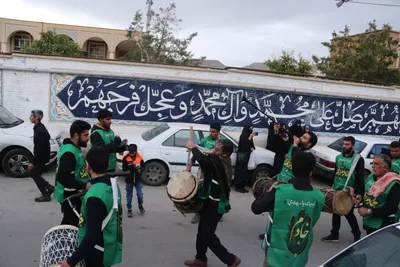 سوگواری اهالی شهرک سعدی در عزای رهبر شهید